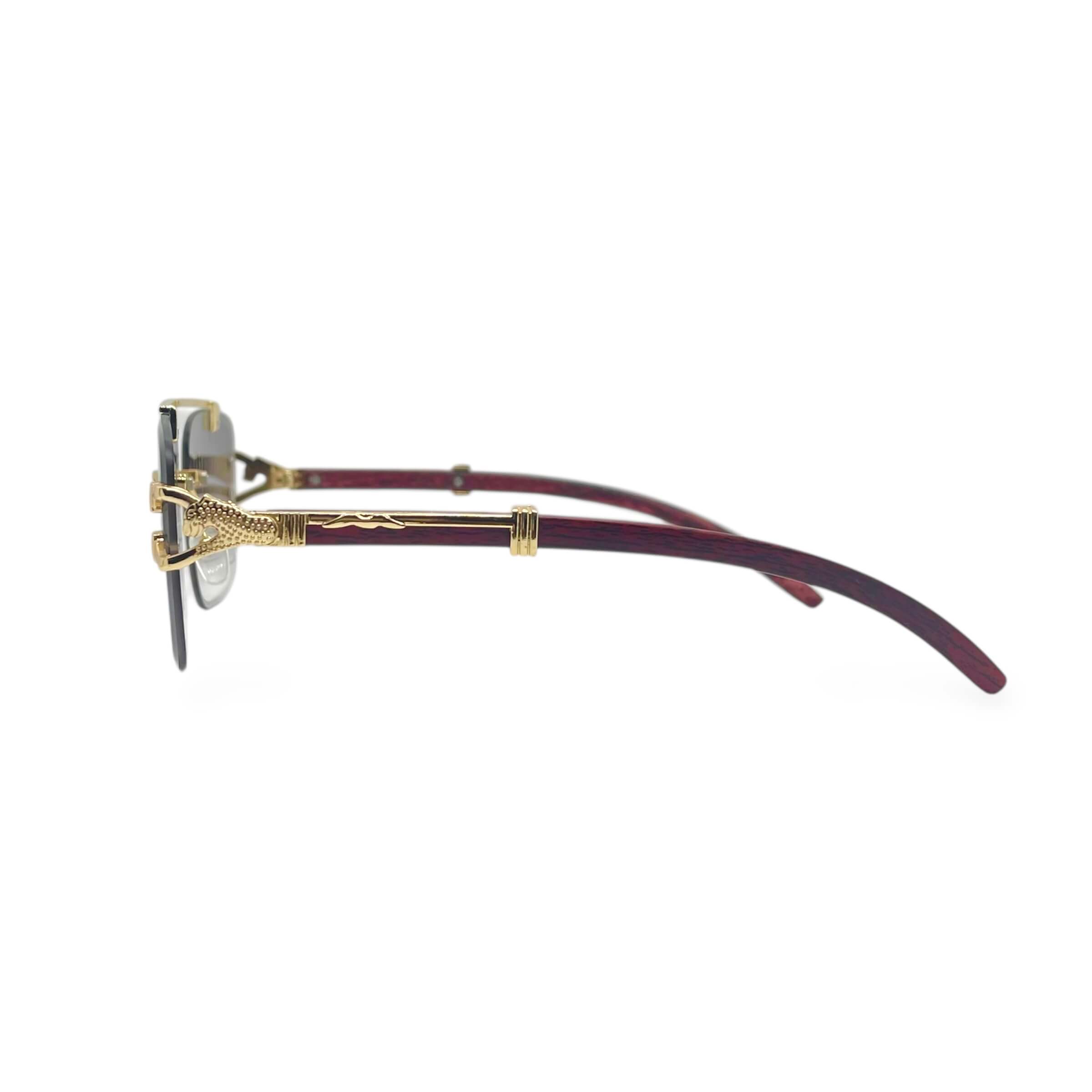 Rimless - Cartier- black