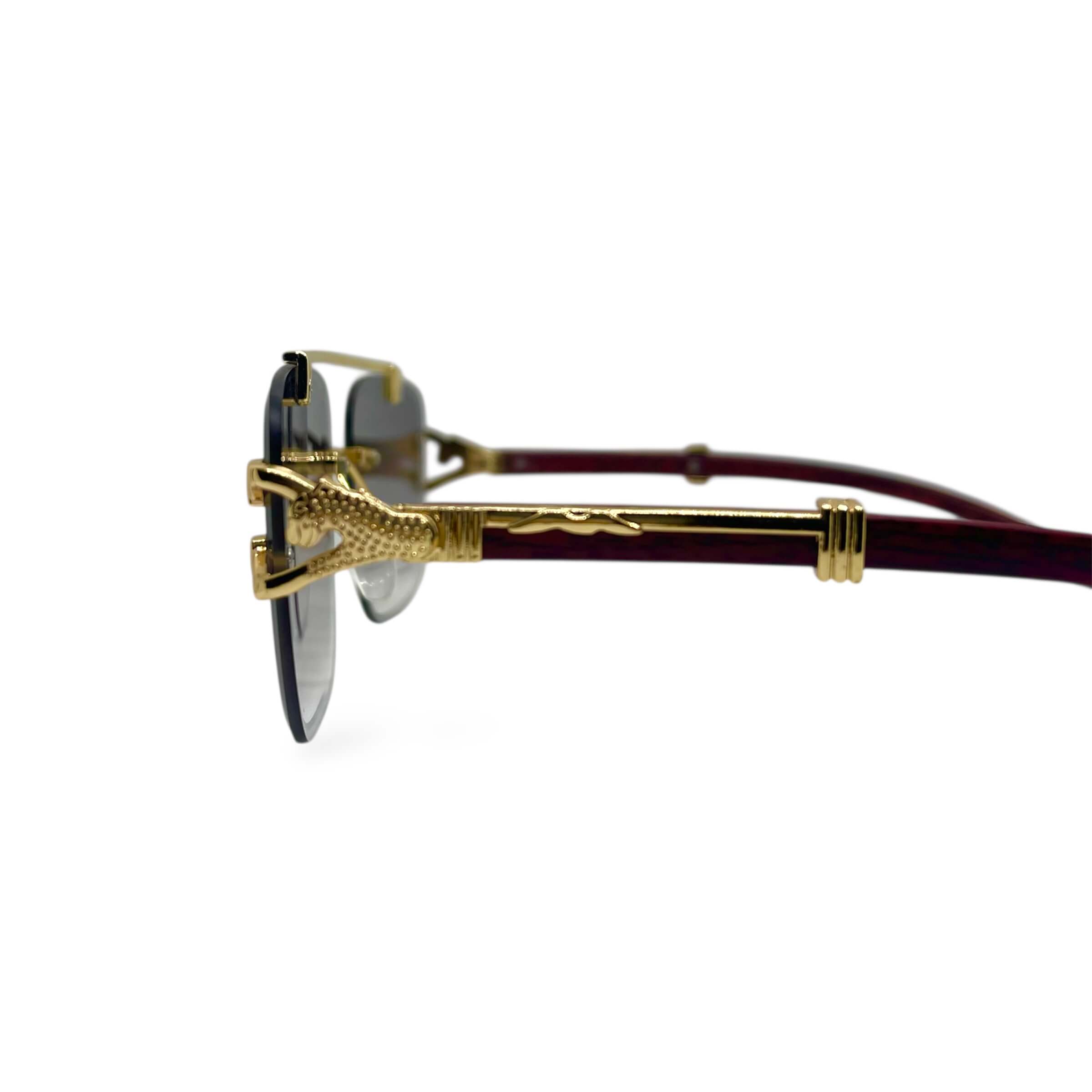Rimless - Cartier- black