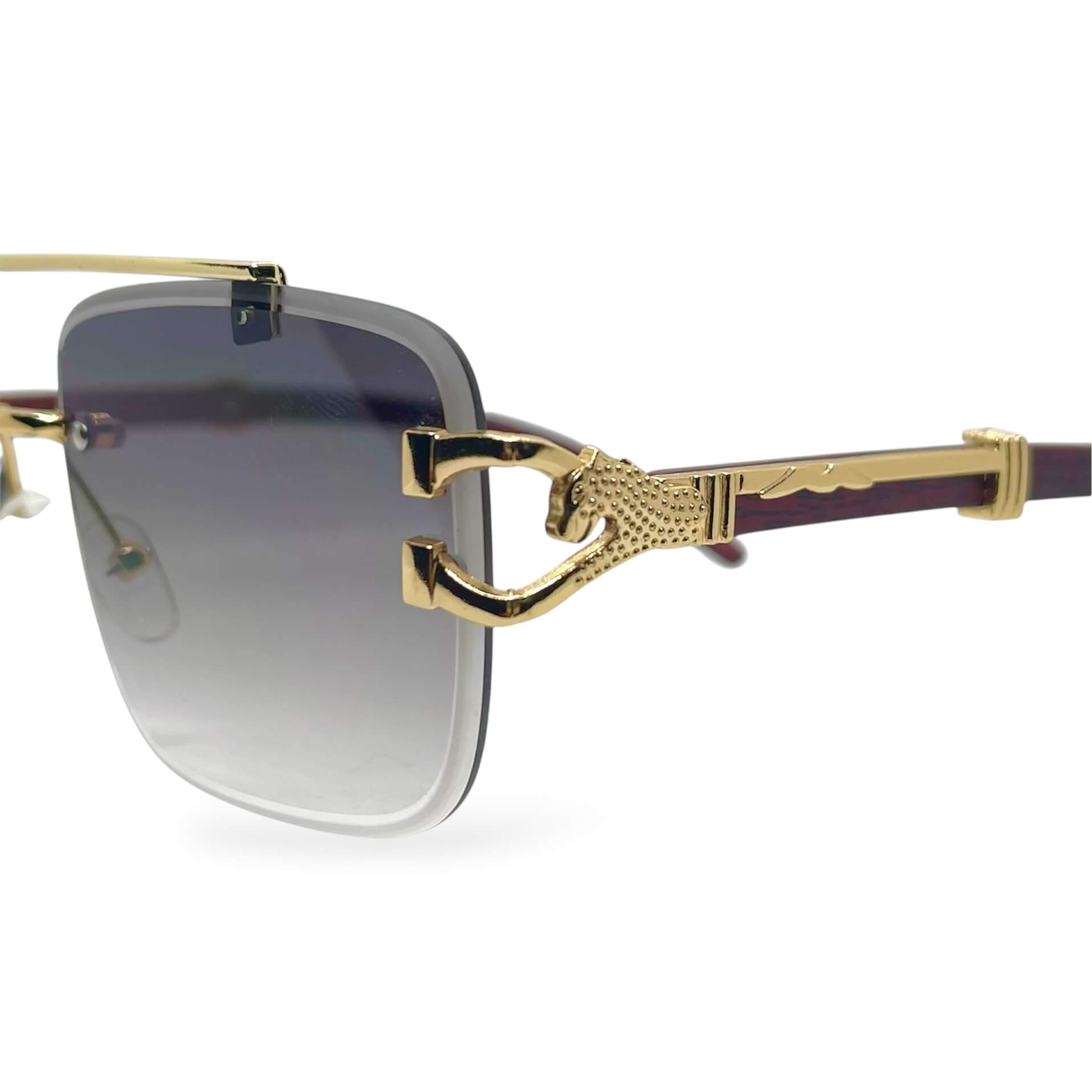 Rimless - Cartier- black